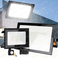 LED Strahler Außen Fluter 300W 200W 100W 50W 30W 10W Scheinwerfer IP66 DHL