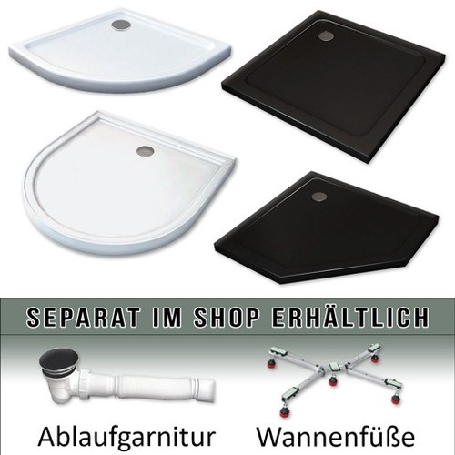 Duschtasse flach acryl - duschtasse, mm
