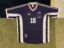 1998 Yugoslavia Home S/S No.10 STOJKOVIC 98 WorldCup jersey shirt trikot 