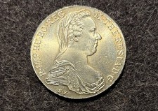Maria Theresia    1 Taler    1780    S.F.    Silber Münze Österreich
