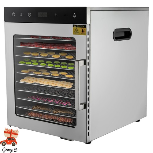 10tray edelstahl dörrautomat - 10tray,