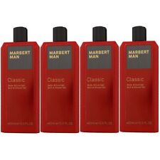 Marbert Man - Men Classic 4 x 400 ml Showergel Shower Gel Duschgel Set