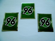 3 Vereins - Aufkleber, Wappen von Hannover 96