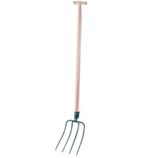 Dunggabel mit griff 100cm - mit, t-griff