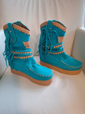 Cowgirl Stiefel Gr. 36 türkis