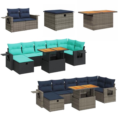 Garten lounge set - mit, stauraum