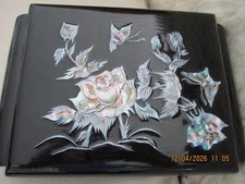 Schmuckschatulle/Schw. Lack