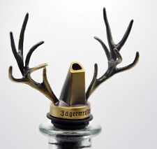 Jägermeister Ausgießer Hirschkopf Metall Gold Dosierer Aufsatz 0,7 1,0 L Schnaps