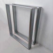 Tischkufen paarweise silber