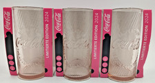 ? 3x Coca-Cola McDonald’s Gläser 2024 Pink – Limitierte Edition Pasabahce –Set