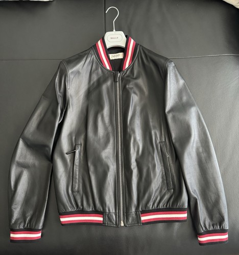 Bally lederjacke - bally,