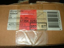 Bodegraven 37354.0250 ~ LUFTSCHICHTANKER  4 x 320mm UNI-L ~ Edelstahl V4A 1.4401