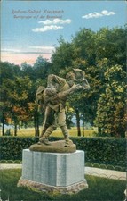 Ansichtskarte Radium-Solbad Kreuznach Durstgruppe Roseninsel 1917  (Nr.942)