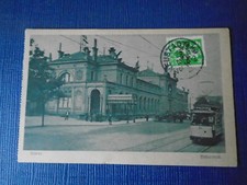 Old postcard Bonn station