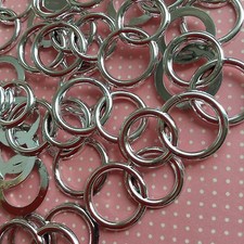 15 Eheringe Hochzeitsdeko Streudeko Ringe Tischdeko Karten Basteln Silber