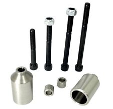 Anaquda V2A Stunt-Scooter Edestahl grind Pegs Roller Park grind Stangen Achsen  