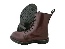 Oxblood Boots & Braces 8 Hole