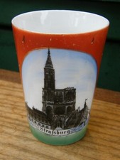 Strasbourg Strassburg Alte Porzellan-Tasse