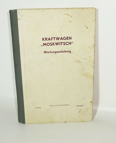 Motor car moskwitsch - motor,