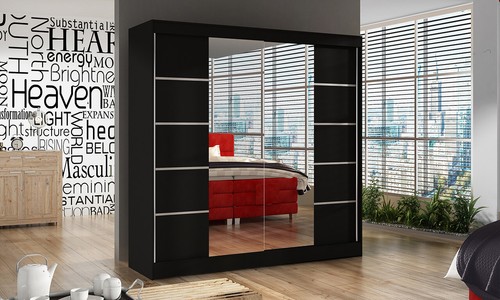 Schwebetürenschrank basti - schwebetürenschrank,