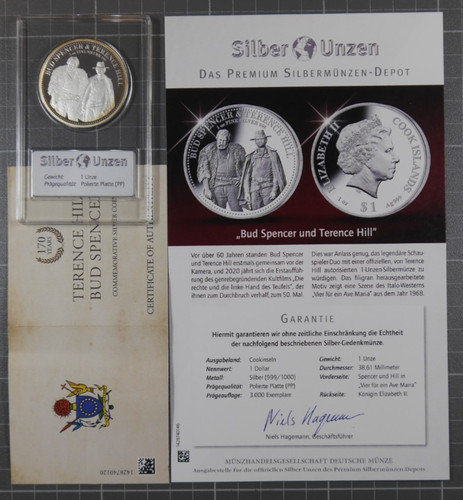 Treff silber cook islands - 1,