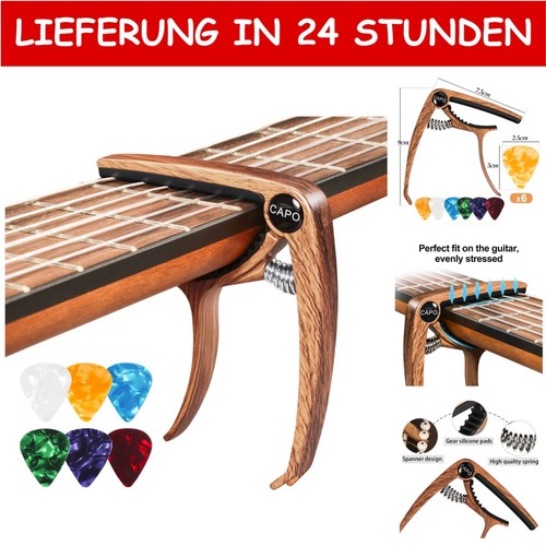 Kapodaster für gitarre mit - kapodaster,