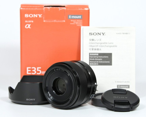 Sony und 35mm - f1.8, oss