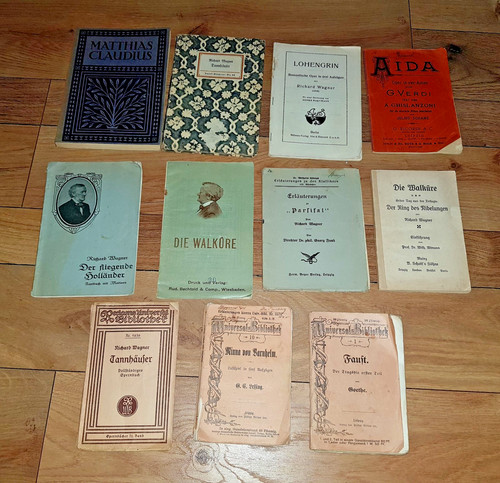 11x alte bücher universal - 11x,