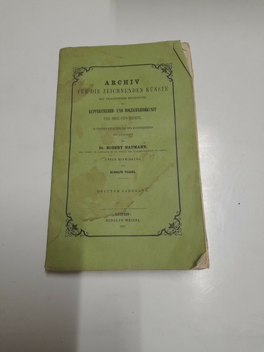 1857 archiv für die - 1857.,