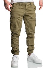 Herren Jogger Cargo Chino Jeans Hose 7022