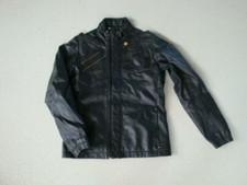 GS19-235: G-Star Herren Leder Jacke Tailored Dean Ryder schwarz Gr. M