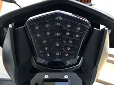 LED Rücklicht Heckleuchte schwarz Yamaha XJ 6 Diversion F ABS smoked tail light