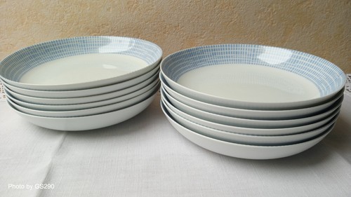 Suppenteller salatteller blau - suppenteller,
