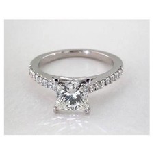 2.00 Karat Prinzessin Schnitt