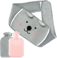 Wärmflasche 1L mit Plüsch