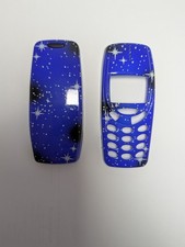 Nokia 3210 Handy Oberschale Cover Sterne blau Retro