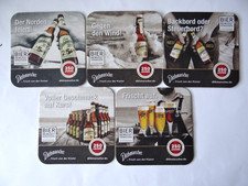 5 neue Bierdeckel 250 J.-
