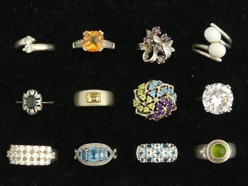 Konvolut ringe mit - #,