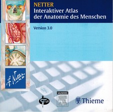 Netter: Interaktiver Atlas der Anatomie des Menschen, Version 3.0  CD