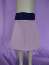 rock handmade A-Linie lachsrosa, mit Rollsaum