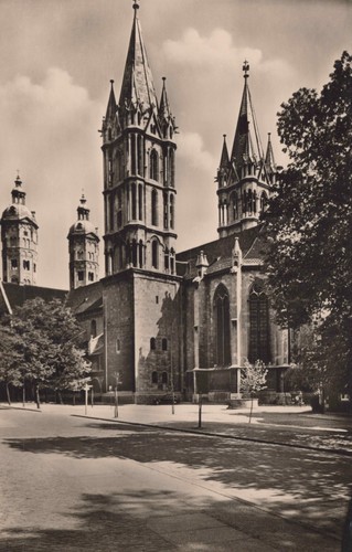 Alte ansichtskarte naumburg - alte,