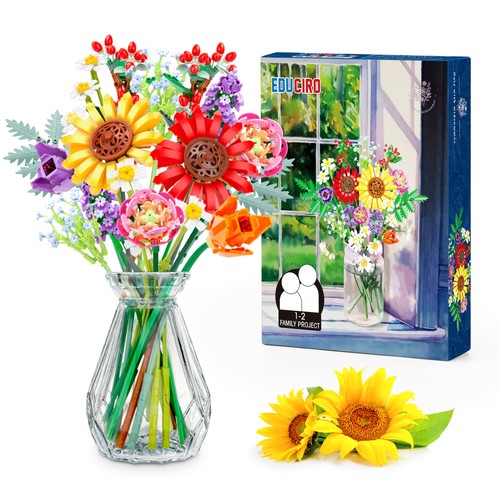 Blumen bauspielzeugset - blumen,