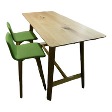 ASCO Thekentisch Maverick Eiche Natur Geölt Ohne Barhocker