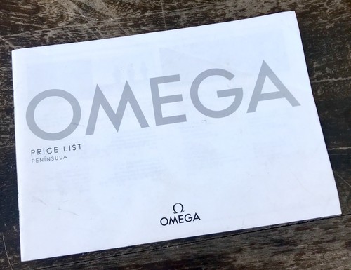 Omega preisliste 2012 - omega,