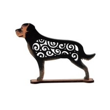 Rottweiler Laser Cut Figure