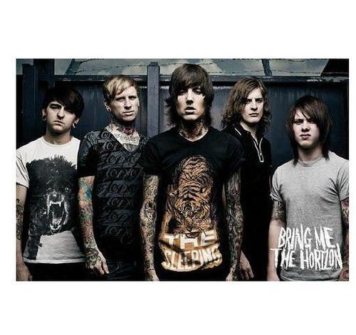 Bring the horizon - horizon, poster