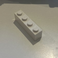 5x Lego Steine 1x4 weiß  3010 - 301001