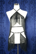 Fransen Outfit Bikini Gogo