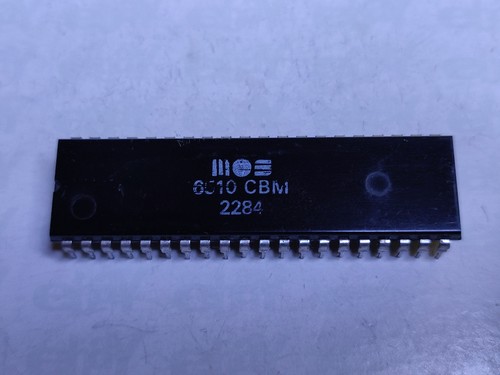 Mos 6510 cpu für commodore - mos,
