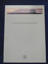 Mercedes E-Klasse W210 Limousinen Prospekt E 200 CDI - E 420+ DIesel 8.1995